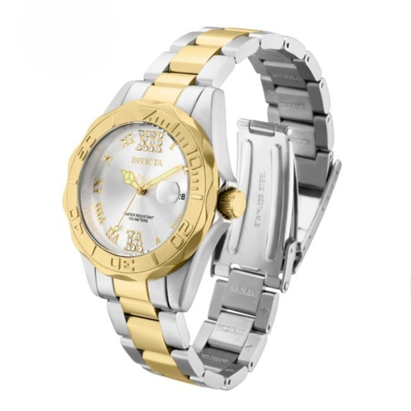 Invicta Gold and Silver Dive Watch - Picture 1 of 4